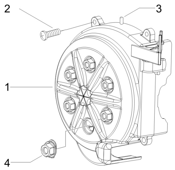 1.23 Kryt magneta dobíjení - Gilera Runner 50 SP 2010-2012 (ZAPC46100, ZAPC46300, ZAPC4610001)