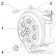 1.23 Kryt magneta dobíjení - Gilera Runner 50 SP 2010-2012 (ZAPC46100, ZAPC46300, ZAPC4610001)