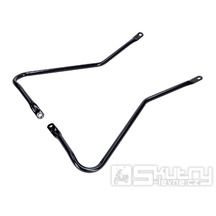 Sada držáků rámu, lesklá černá, pro Puch Maxi