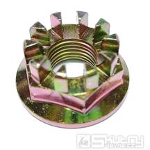 Matka 16mm s korunkou pro zajištění závlačkou