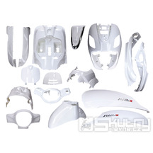 Sada kapotáže základová bílá 16 dílů pro Sym Fiddle 3 BJ. 2014-2020