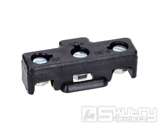 Konektor žárovky světlometu 3pólový halogen pro Simson S51, S53, S70, S83, SR50, SR80