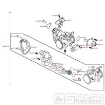 E11 Vstřikovací jednotka - Kymco MXU 450i LOF LC90CE