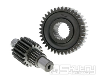 Sekundární převod Malossi HTQ 17/37 pro Aprilia Leonardo a Yamaha Majesty 250ccm