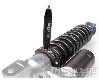 Zadní tlumič BGM PRO SC 320mm šedý pro Vespa PK