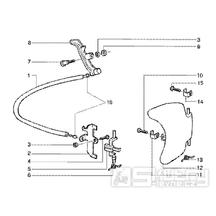 T31 Držák palivové nádrže - Gilera Runner 125 FX DT 2T LC (ZAPM0700...)