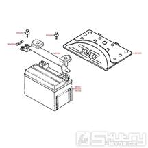 F11 Baterie a pojistky - Kymco Top Boy 50