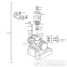 E08 Škrtící klapka - Kymco People GT 125i