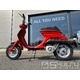 Sedlo BGM PRO Fastback ražené boky pro Lambretta Lui 50 C/CL, Lui 75 S/SL, Vega, Cometa
