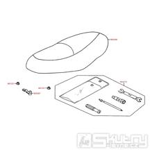 F09 Sedačka a nářadí - Kymco Heroism 125/150