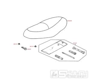 F09 Sedačka a nářadí - Kymco Heroism 125/150
