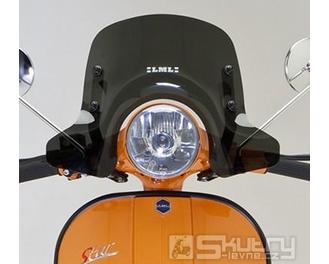 Černé sportovní plexi pro LML skútry