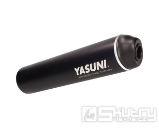 Tlumič výfuku Yasuni MAX černý pro výfukový systém Cross HM