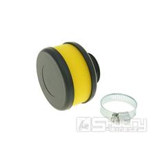 Vzduchový filtr Flat Foam 28/35mm - rovný, žlutý