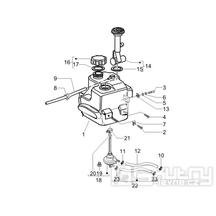 2.47 Palivová nádrž - Gilera Storm 50 2007 (ZAPC29000)