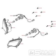 F01 Světlomety - Kymco MXU 400