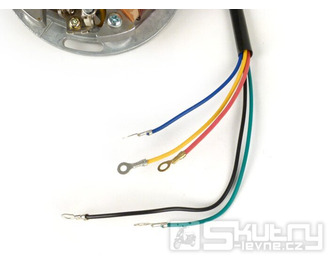 Stator BGM ORIGINAL 6V 3 cívky AC pro Vespa Sprint150, TS125, GT125, GTR125, Super, GL150