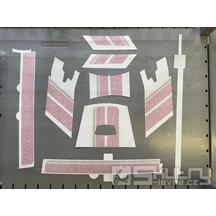 Sada samolepek pro Vespa GTS RACING SIXTIES 544 bílá