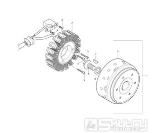 22 Magneto dobíjení - Hyosung GV 650i E