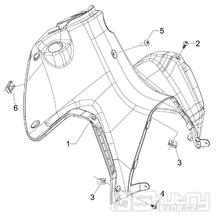 2.30 Předkolenní plast - Gilera Runner 200 ST 4T LC 2008-2011 (ZAPM46401)