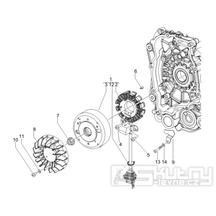 1.21 Magneto dobíjení - Gilera Storm 50 2007 (ZAPC29000)