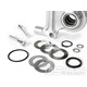 Držák předního brzdového třmenu BGM PRO CNC Touring Radial stříbrný pro LML Star, Stella