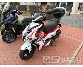 Motorro Monza 125, 12925km – pravidelný servis + oprava zadní brzdy