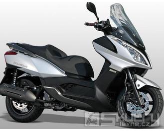 Kymco Downtown 300i - barva šedá metalíza