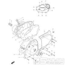 05 Kryty motoru - Hyosung GT 250i RF