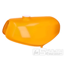 Palivová nádrž „banán“ saharská hnědá (RAL 1007) pro Simson S50, S51, S70