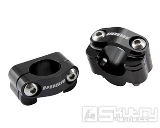 Objímky pro montáž řídítek VOCA HB28 CNC 22-28 - černé