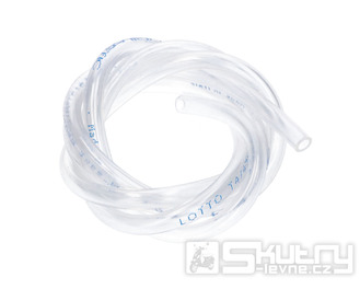 Benzínová hadice Drilastic polyuretan transparentní 4x6 mm - 1m