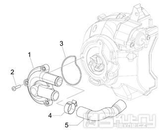 1.19 Vodní čerpadlo - Gilera Runner 125 ST 4T LC 2008-2012 (ZAPM46301)