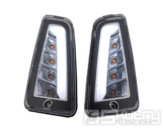 Blinkr přední levý a pravý LED SIP pro Vespa GTS, GTS Super, GTV 125-300ccm (14-)