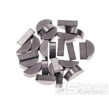 Klínek magneta dobíjení 9,6x3,7x3mm 25 kusů pro Minarelli AM, Puch