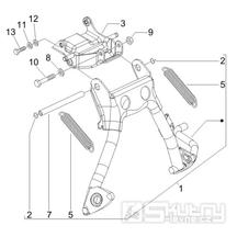 2.25 Hlavní stojan - Gilera Runner 50 SP 2005-2006 (ZAPC46100)