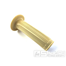 Gumový grip krémově bílý 24mm