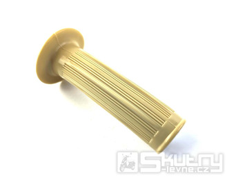 Gumový grip krémově bílý 24mm