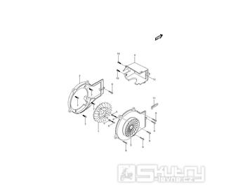 09 Ventilátor - Hyosung SF 50