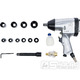 Pneumatický rázový utahovák se sadou nástrojů 12,5 mm (1/2") 312 Nm 16dílný