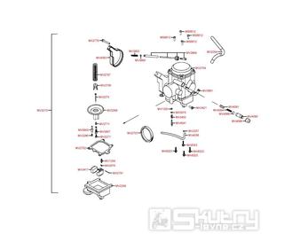 E09 Karburátor - Kymco MXU 300 R