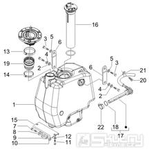 2.47 Palivová nádrž - Gilera Runner 200 VXR 4T LC 2006 (ZAPM46400)
