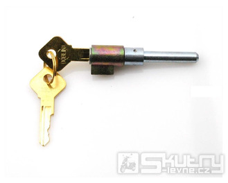 Zámek řízení 7mm se 2 klíči pro Simson KR 50, Schwalbe KR 51/1