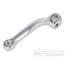 Klika pedálu levá chromovaná 155mm 9/16" pro mofa, mopedy