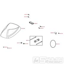 F09 Sedačka / Nářadí - Kymco Agility 50 Carry 4T KG10DA