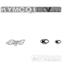 F27 Samolepky - Kymco UXV 500