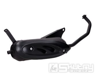 Výfuk Tecnigas Silent Pro černý pro SYM Symphony, Peugeot Tweet 50 ccm 4T