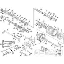 1.31 Převodovka, spojka - Gilera SC 125 2006 (6H332629, VTHGS1A1A, VTHGS1A1B)