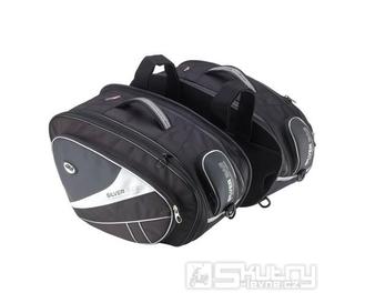 T 479 velké boční brašny GIVI černé, rozšiřitelné, objem 2x29-39 l., (řada SILVER)