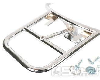Zadní nosič kufru Moto Nostra chrom pro Vespa LX 50, LX 125, S 50, S 125